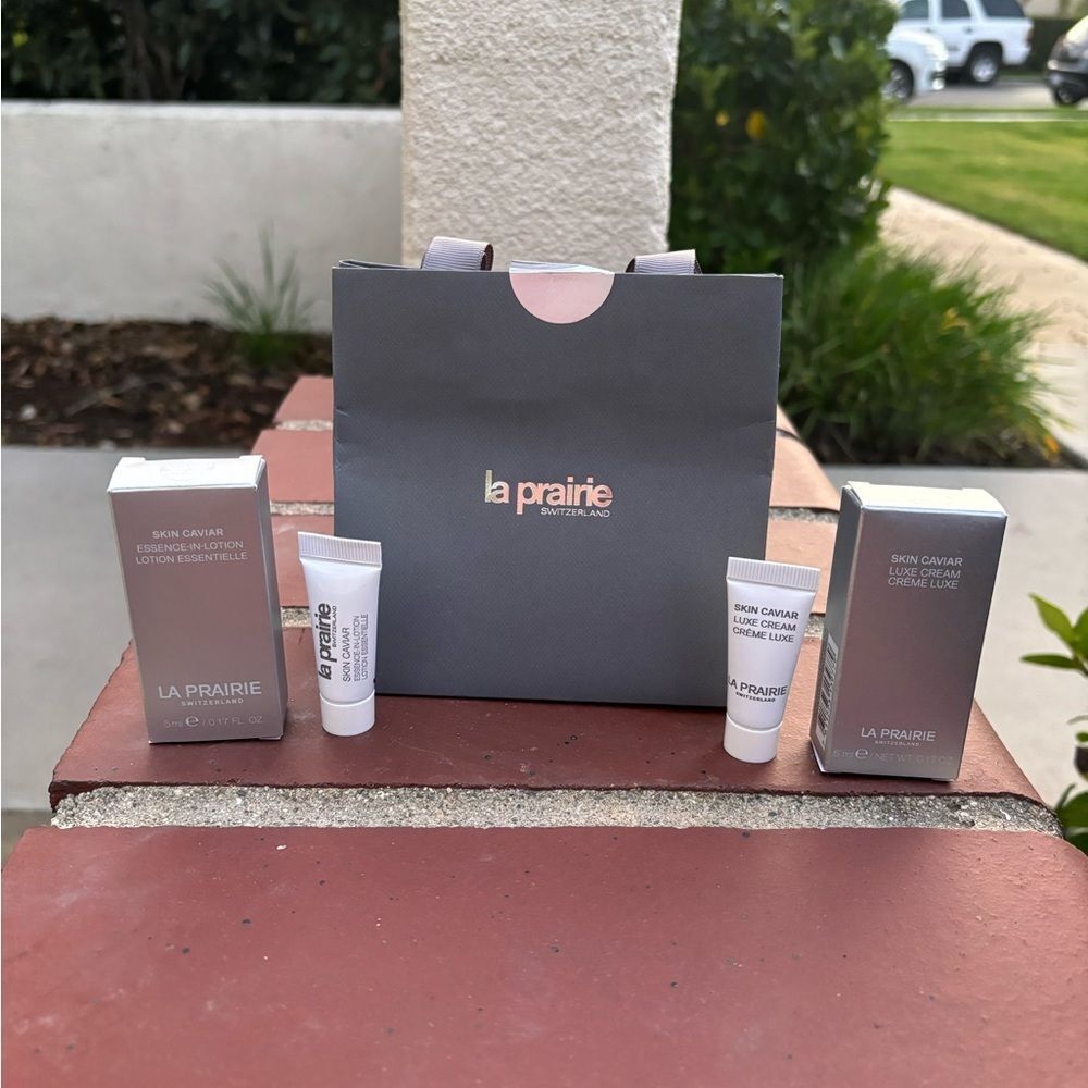 La Prairie Skin Caviar Luxe 0.17 oz. and a Skin Caviar Essence-in-Lotion 0.33 oz